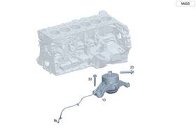 223-240-37-01 Mercedes-benz Genuine Engine Mount