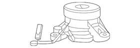 253-240-19-00 Mercedes-benz Genuine Engine Mount