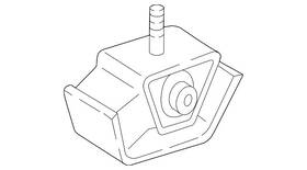 460-240-71-18 Mercedes-benz Genuine Mount Insulator