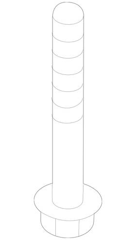 910143-008005 Mercedes-benz Genuine Hexalobular Screw