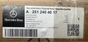 A2512404017 Mercedes-benz Oem Engine Motor Mount W251 R350 R500 - New In Box -part# A251 240 4017