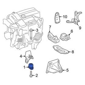 2042405117 Mercedes-benz Oe For C63 Amg 2008-2015 Front Engine Mount