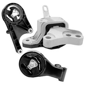 13248551 Midnight Autoparts Front Rear And Left Manual Trans Mounts 3pcs For Chevrolet Cruze 16-10 1.8l Mex