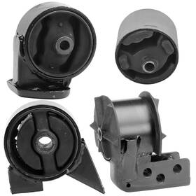 21818-24000 Midnight Autoparts Engine Mounts And Manual Trans Mount Insert 4pcs For Hyundai Accent 02-00 1.5 5spd