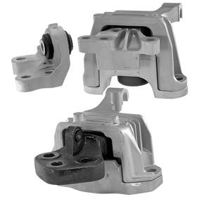4m-68172353ad Midnight Autoparts Rear Hyd. Rh Engine Mounts And Lh Trans Mount 3pcs For Jeep Cherokee 23-19 2.0l