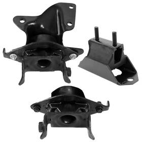 A5118nb Midnight Autoparts A5117 A2388 Front Engine Mounts And Rear Trans Mount 3pcs For Ford Thunderbird 84-83 2.3l