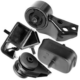 A6414 Midnight Autoparts A6415 A6417 A6438 Transmission And Engine Mounts 4pcs Set For Mazda Glc 1983 L4-1.5l Fw Mt At