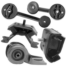 A6805 Midnight Autoparts Trans Mount And Engine Mounts 5pcs Fits Chevrolet Sprint 1986 L3-1.0l Automatic