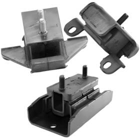 A6883 Midnight Autoparts A6886 Front Engine Mounts And Rear Trans. Mount 3pcs Set For Isuzu Rodeo 00-98 3.2l Rwd