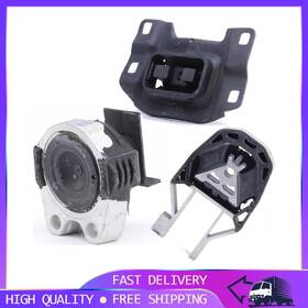 Midnight Autoparts Arau8820260523a3737 3pcs Anchor Rear Front Transmission Mount Set For 2018 Ford Focus 2.0l