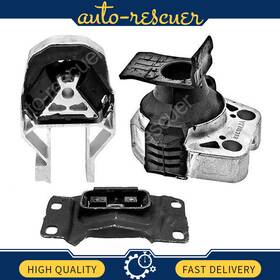Xhatxhcc20251218a401 Midnight Autoparts Rear And Front Engine Mount Trans Kit 3x For Ford Focus 2.0l - Anchor