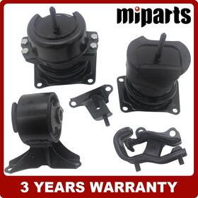 Em-22683-41634 Miparts Engine Motor&trans Mount Set 5pcs Fit For 2001-2003 Acura Cl 3.2l Auto