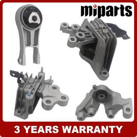 Em-23011-73246 Miparts Engine And Trans Mount Set 4pcs Fit For Chrysler Pacifica 3.6l V6 2017-2024 Auto