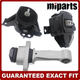 Em-24121-73555 Miparts Motor Trans Torque Strut Mount Set 3p Fit For 2015-2019 Hyundai Sonata 2.0l/2.4l