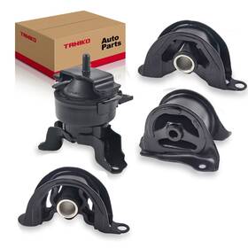 Em-6813-41139 Miparts Front Left Engine Upper Motor Mount Set 4pcs Fit For Honda Civic 1.6l 1996-2000