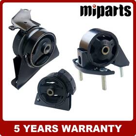 Em-7584-41358 Miparts 3ps Front Rear Motor/trans Mount Set Auto Fit For 93-97 Toyota Corolla 1.6l/1.8l