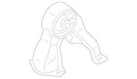 Mr234837 Mitsubishi Genuine Rear Mount
