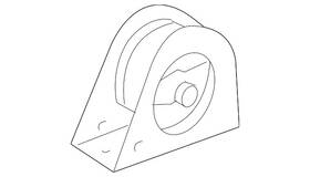 Mr594455 Mitsubishi Genuine Side Mount