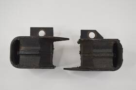 2120236 Mopar 1960 1961 Plymouth 318 Engine Motor Mount Set Pair Left Right Floating Power Nos