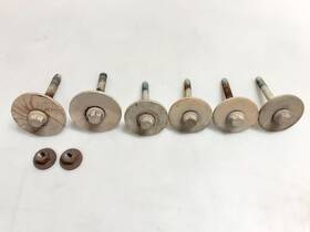 598.ch9218 Mopar Jeep Jk Wrangler Oem 6 Body Mount Bolts 2007-2017 144075