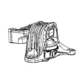 68240662aa Mopar Engine Mount Right For 2012 2019 500 Fiat