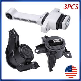 A71204 Motopart-leisa Engine Trans And Torque Strut Mount Set For Kia Sorento 3.3l At Only-fwd 16-20