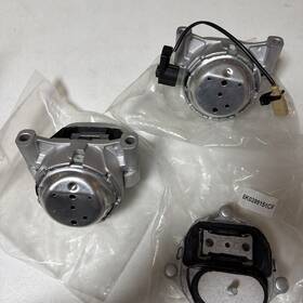 409988 Motorking Set 3pcs Front L And R Engine Trans Mount For 2012-2018 Audi A6 2.0l Fwd