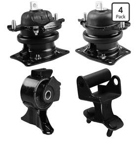 Motorking Seab-abm4128 For 2006-2008 Honda Pilot 3.5l Fwd Set 4pcs Engine Motor And Automatic Trans Mount