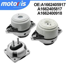 1662400918 Motorris For Benz W166 Gl450 Ml350 Ml400 Set Of 3 Transmission Engine Motor Mount Mounts