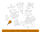 Mr589152 Mitsubishi Oem 04-12 Galant-engine