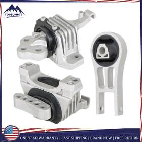 Tomm250458t Munirater Engine Motor &transmission Mounts 3pcs Fit For Jeep Cherokee 2014/2015-2019 2.4l