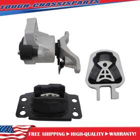 Tsp121260s Munirater A5603 Engine Motor Mounts And Trans Mount Set Of 3 For 13-20 Ford Fusion 2.0l