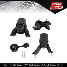 Tur749716i Munirater Engine Motor Auto Trans Mount 4pcs Set For Toyota Camry 1997-01 Solara 2.2l L4