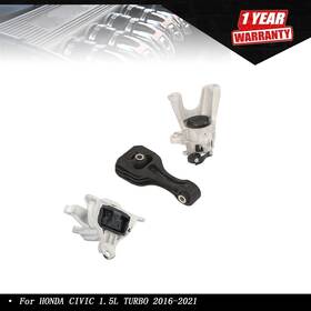 Tur756470i Munirater For Honda Civic 1.5l Turbo 2016-2021 Engine Motor Mount And Auto Trans Set