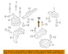 N10552402 Volkswagen Vw Oem Engine Motor Mount Bolt