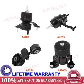 1k0199 Nbjingyi New Engine Motor And Trans Mount Set Of 4 For 2007-2009 Toyota Camry Auto