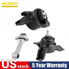 218302w400 Nbjingyi 3pcs Engine Motor And Transmission Torque Strut Mount For Kia Sorento 14-15 Awd