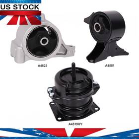 9299 Nbjingyi 9441 9300 3pcs Engine Motor Trans Mount For 2003 2004 Honda Pilot 3.5l V6