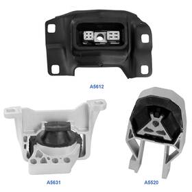 A5631 Nbjingyi A5520 A5612 Engine Motor Mount Set For 2013-2016 Escape 2.0l Automatic Transmission