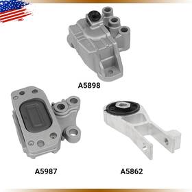 A5987 Nbjingyi A5898 A5862 Engine Motor Mount And Trans For 2015-2020 Jeep Renegade Fiat Compass 2.4l