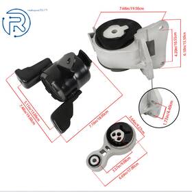 712425 Netuera 3 Auto Engine Motor And Transmission Torque Strut Mount For Ford Fusion Mercury