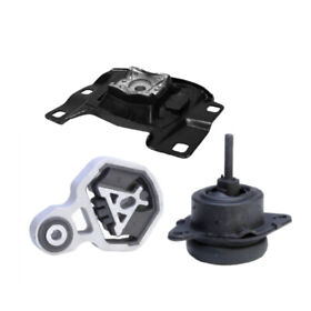 Emk0143 New Engine Motor And Trans Mount 3pcs For 2012-2015 Ford Explorer 2.0l Turbo