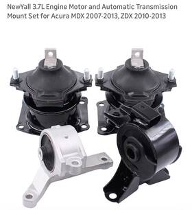 Em-22951-71955 Newyall Engine Motor And Auto Trans Mount Set 4pcs Fit For Acura Mdx 2007-2013 V6 3.7l