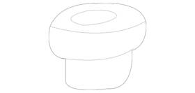 11248-2y000 Nissan Genuine Engine Cross-member Mount Bushing