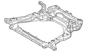 54401-6ra2a Nissan Genuine Engine Cradle