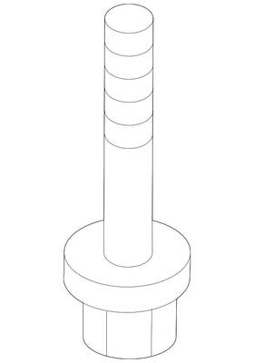 55222-6rr1b Nissan Genuine Stay Bracket Rear Bolt