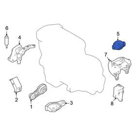 112206lb0a Nissan Oe For Sentra 2020-2024 Left Engine Mount