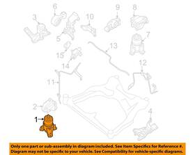 112709n00b Nissan Oem 07-12 Altima-engine Motor Mount/torque Strut