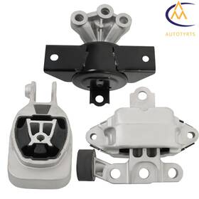 2860032 Nurniacl 3 Motor Torque Strut And Trans Mount Set For Chevrolet Sonic 2012-2020 1.4/1.6/1.8