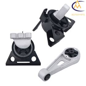 2875488 Nurniacl For 13-15 Chevy Spark 1.2l L4 Manual Trans 3pcs Engine And Transmission Mount Set